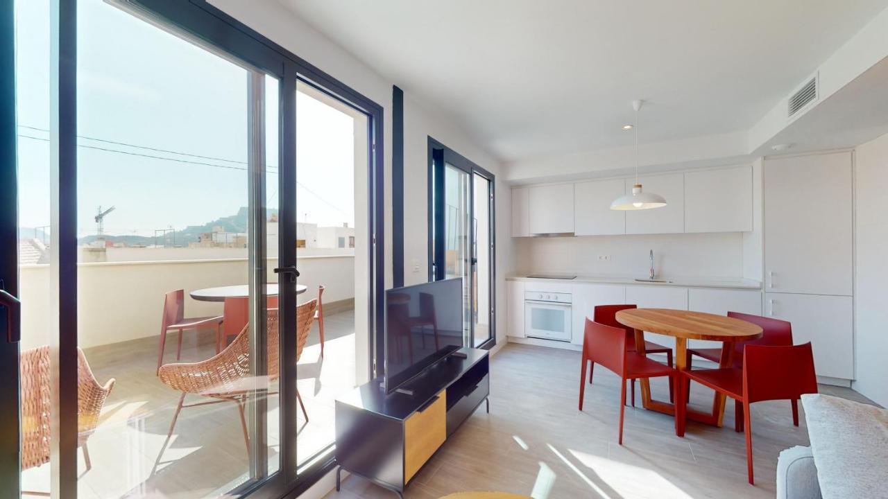 Alicante Colorful Penthouse Center 5C Apartment Exterior photo